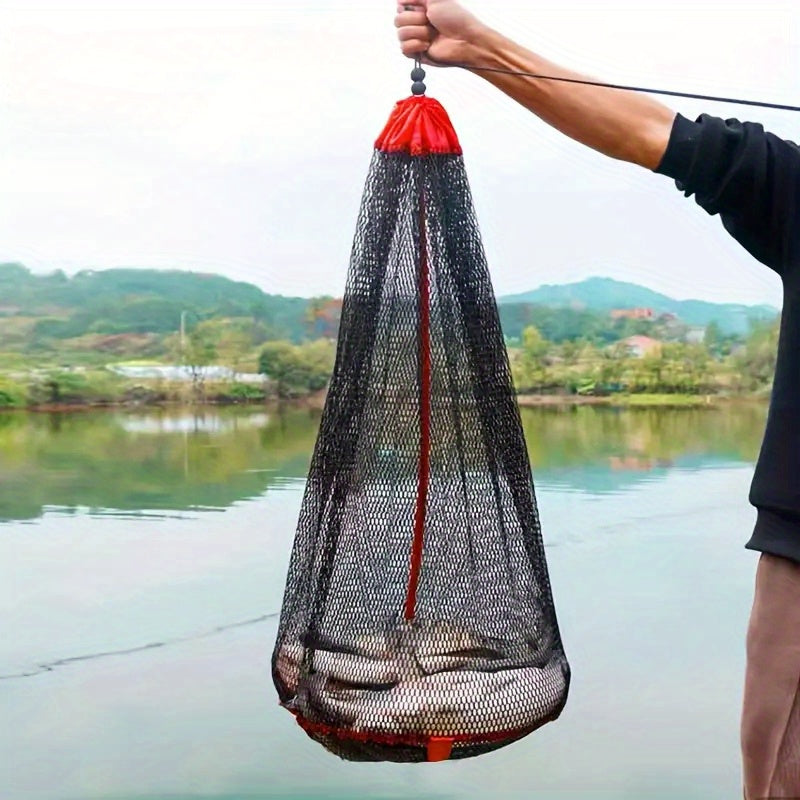 Nylon Fishing Net Bag with Handle