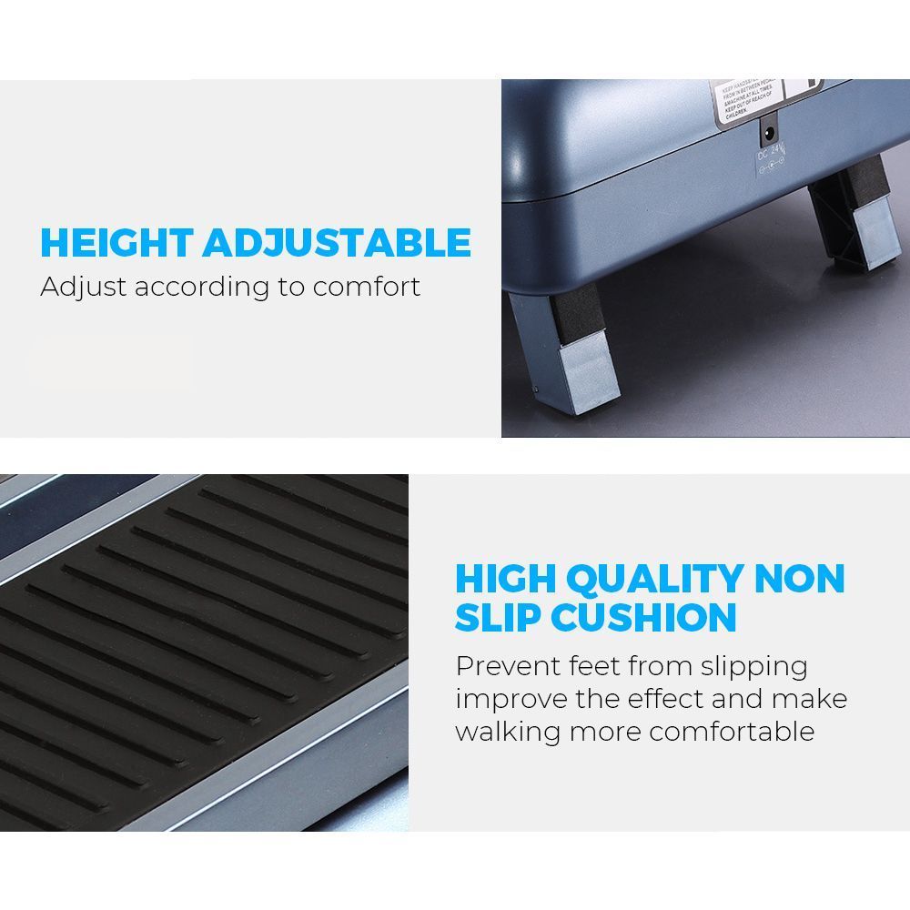 Seated Leg Exerciser Physiotherapy Machine for Seniors(Blue)