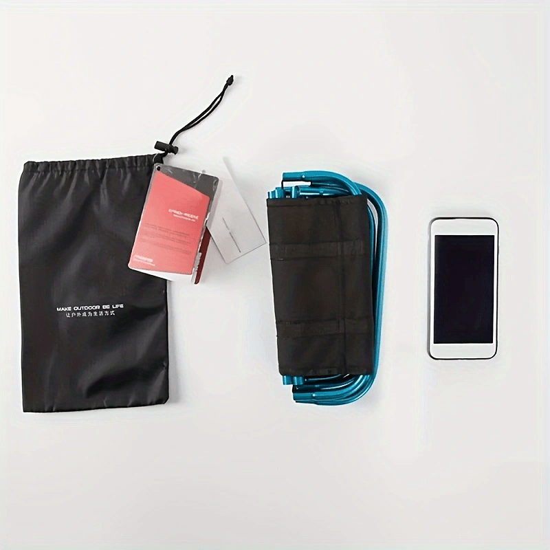 Ultra-Light Folding Aluminum Camping Chair with Storage