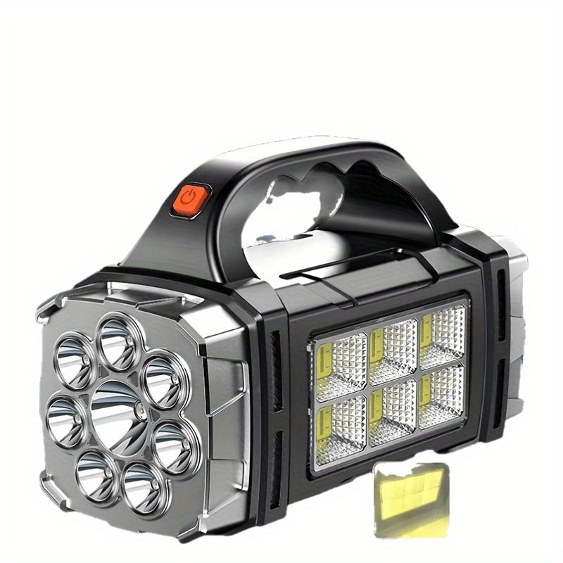 Ultra-Bright LED Solar Rechargeable Searchlight (2200W)