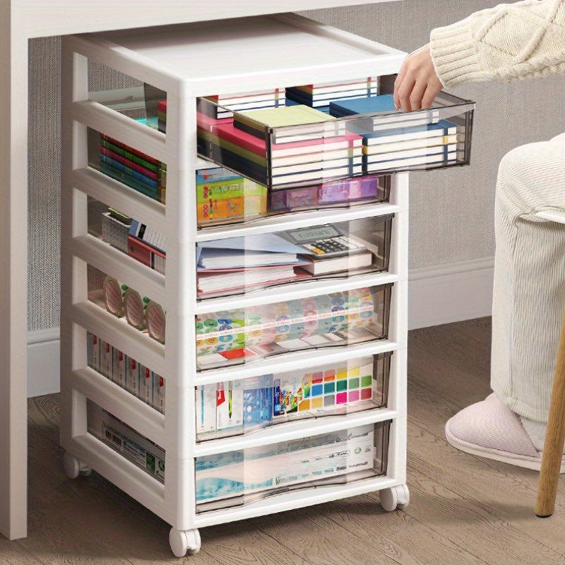 Waterproof Under-Desk Storage Cabinet – 5 Drawers