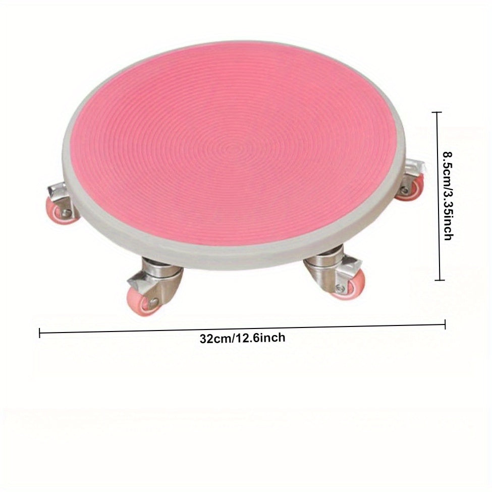 Silent Skate Wheel Six-Wheel Ab Roller Trainer