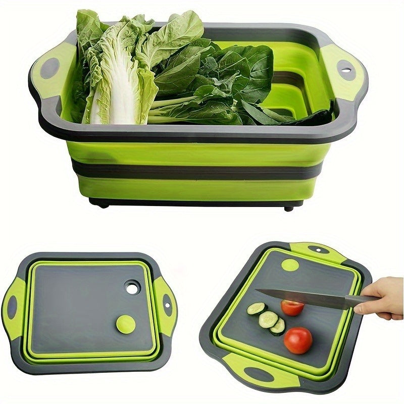 Silicone Cutting Board & Dish Tub