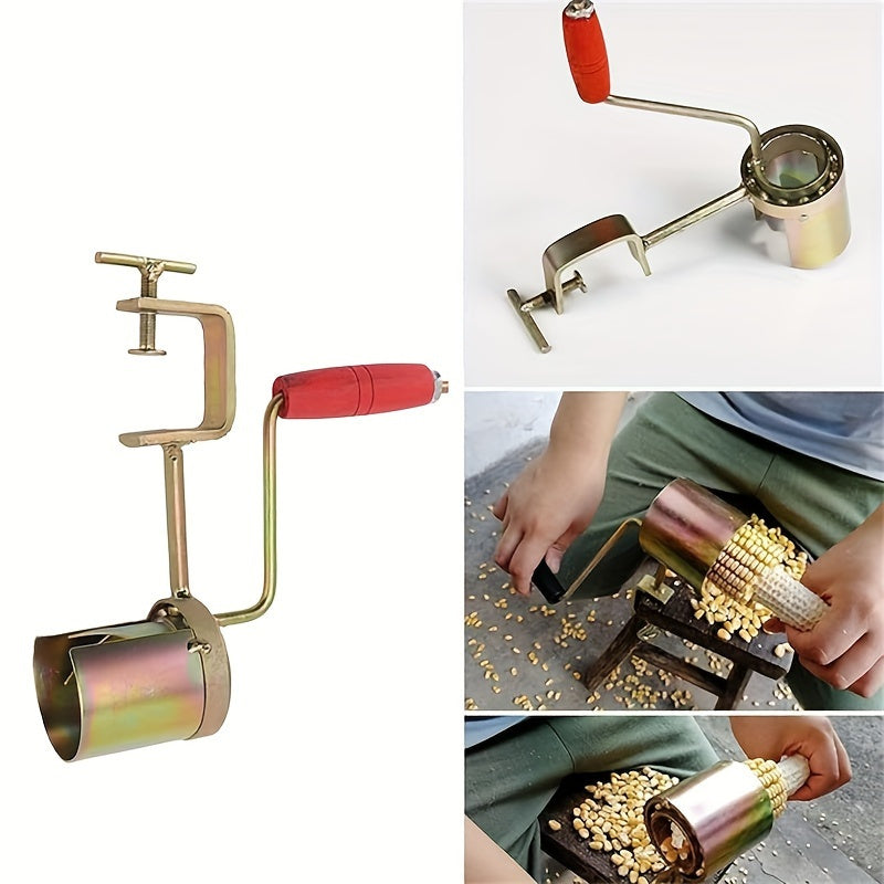 Stainless Steel Manual Corn Peeler and Sheller Tool