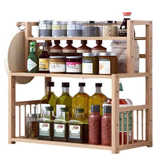 Desktop Storage Rack Organizer (3-Tier)