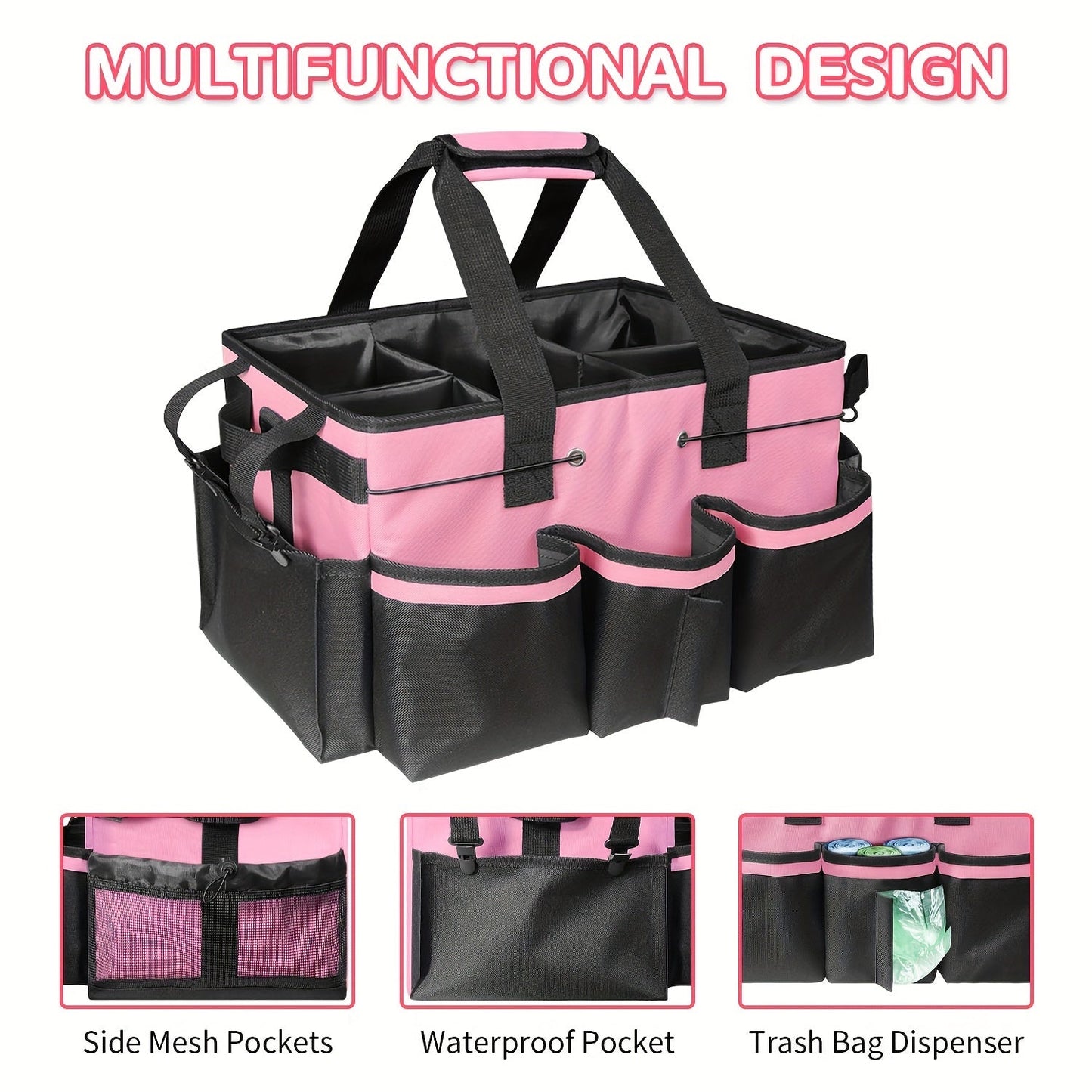 Capacity Cleaning Tool Storage Bag