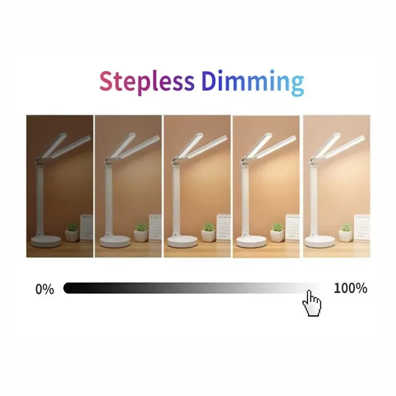 180° Rotatable Rechargeable LED Desk Lamp