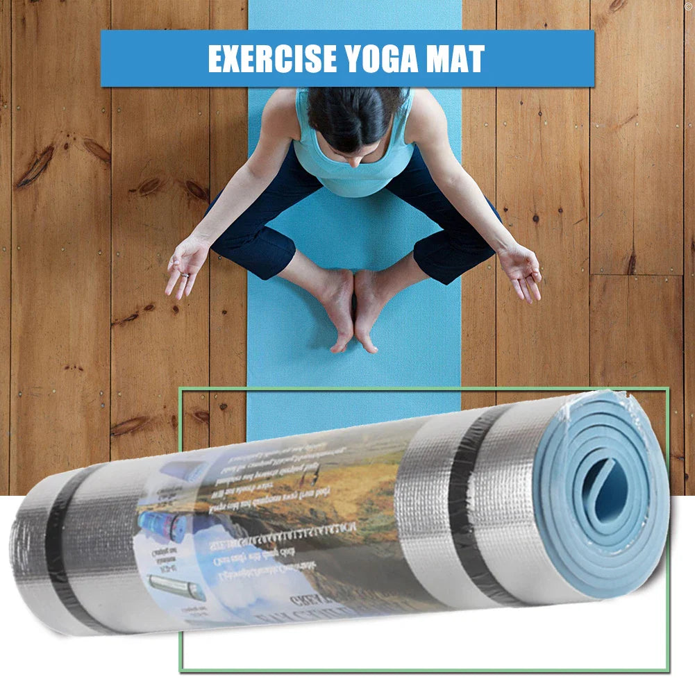 Thick EVA Yoga Mat for Gym & Outdoors