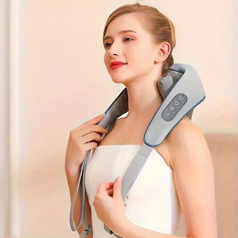 Rechargeable Shiatsu Neck Massager Pillow