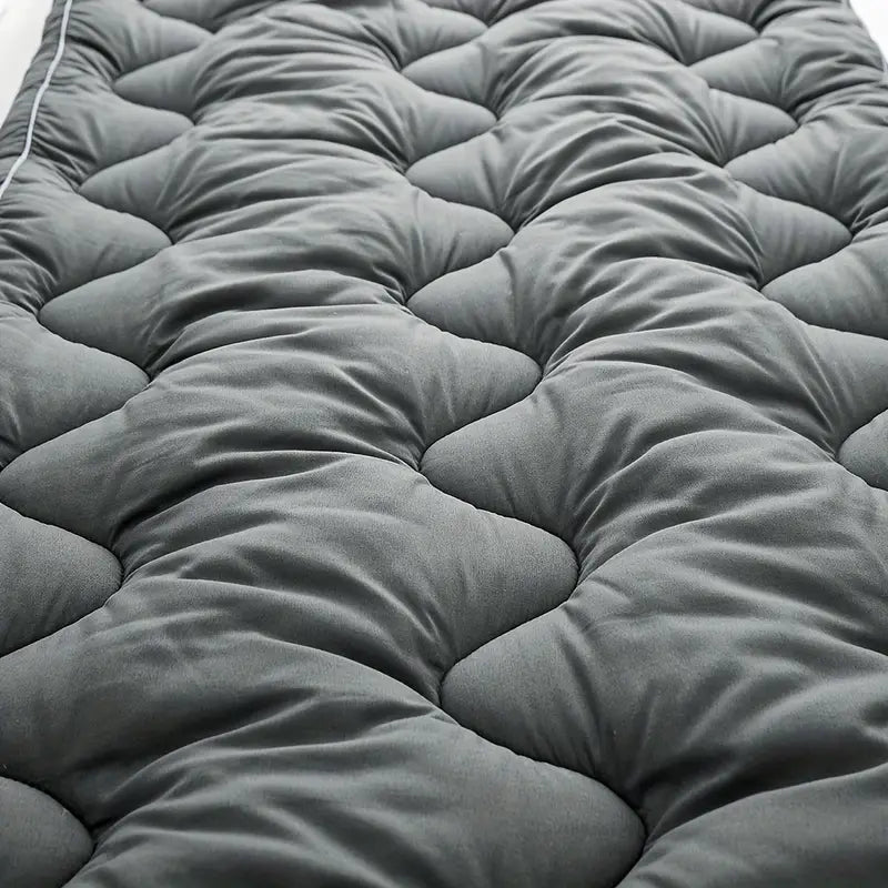 Thickened Single Mattress Topper - Portable Roll Up & Foldable Pad for Camping