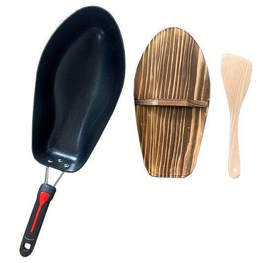 Fish-Shaped Non-Stick Cooking Pot Set (3pcs)