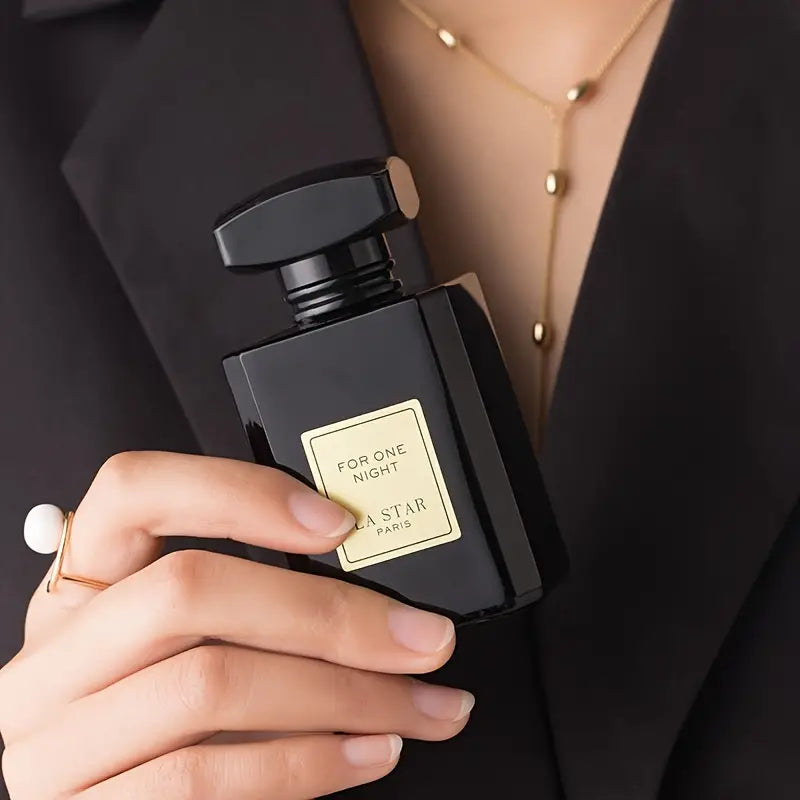 Midnight Elegance: Vanilla Jasmine Coffee Perfume Spray for Women, 55ml EDP