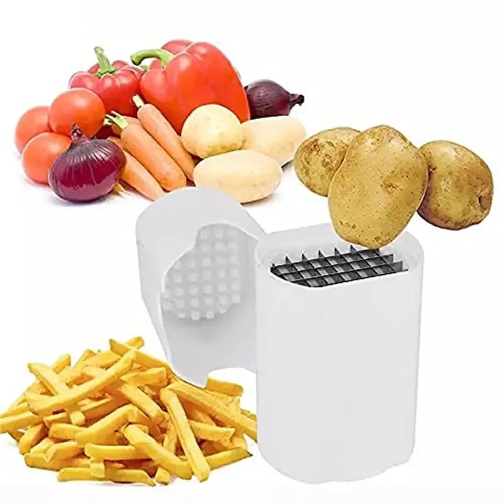 1PCS French Fry Cutter – Rapid Slicer & Veggie Chopper