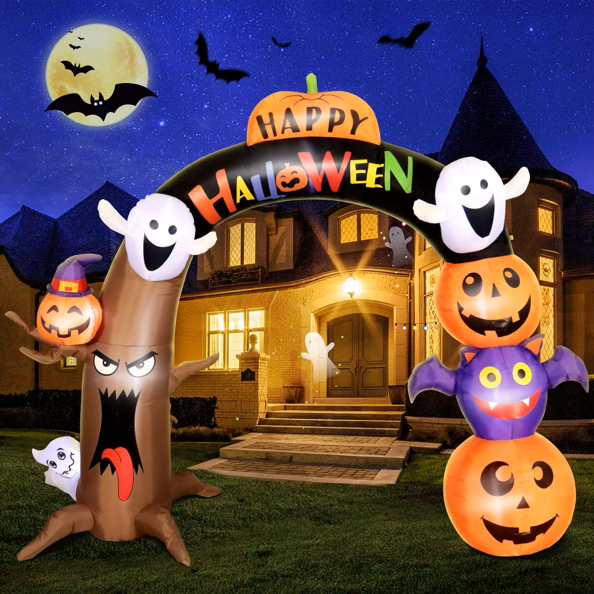 10FT Halloween Inflatable Toy with LED Light