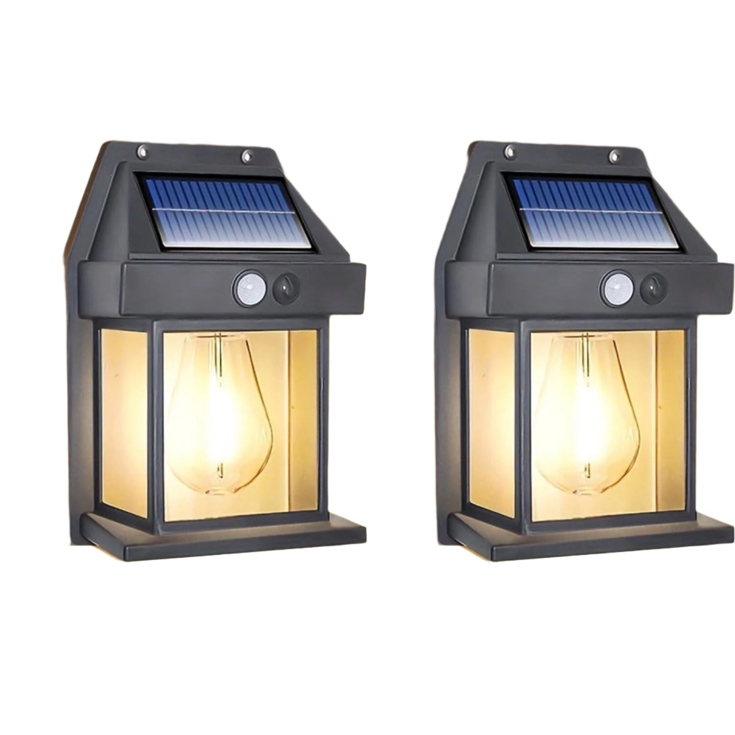 Solar Motion Sensor LED Lights, Wireless Outdoor Security