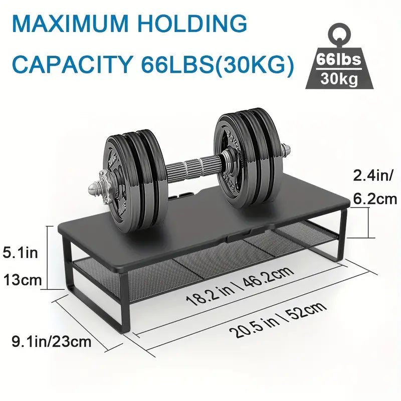 Organized Elevation: Dual-Level Monitor Stand with Drawer