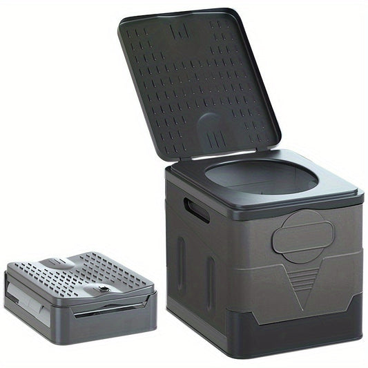 Foldable Car Toilet for Outdoor and Emergency Use