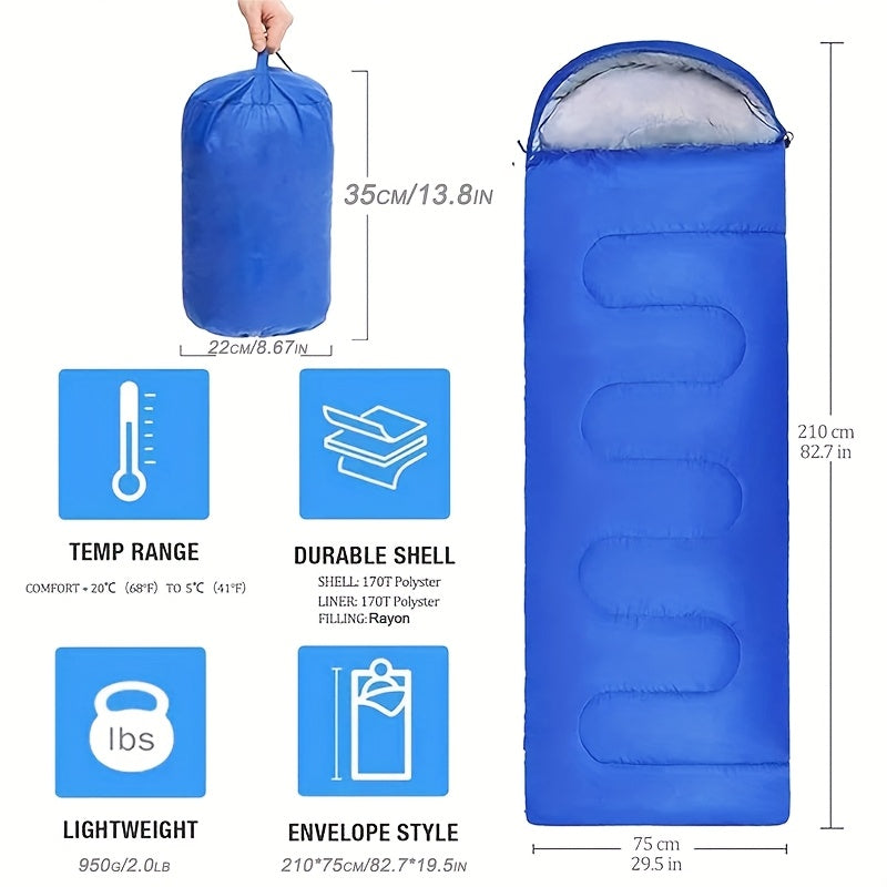 Camping Sleeping Bag Thick Warm for Cold Weather
