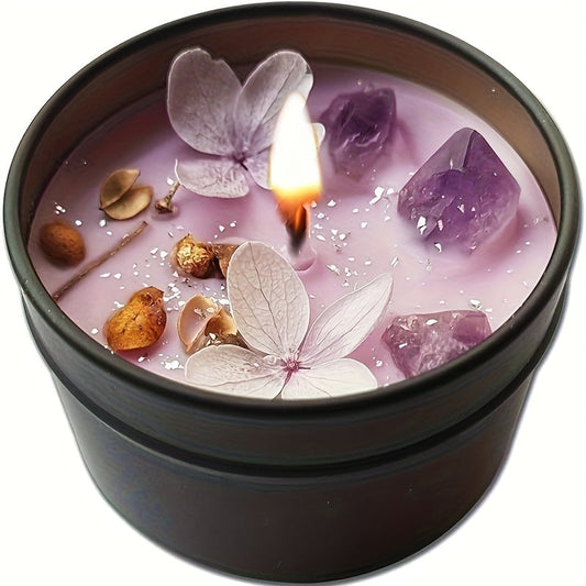 Lavender Scented Candle Home Decor