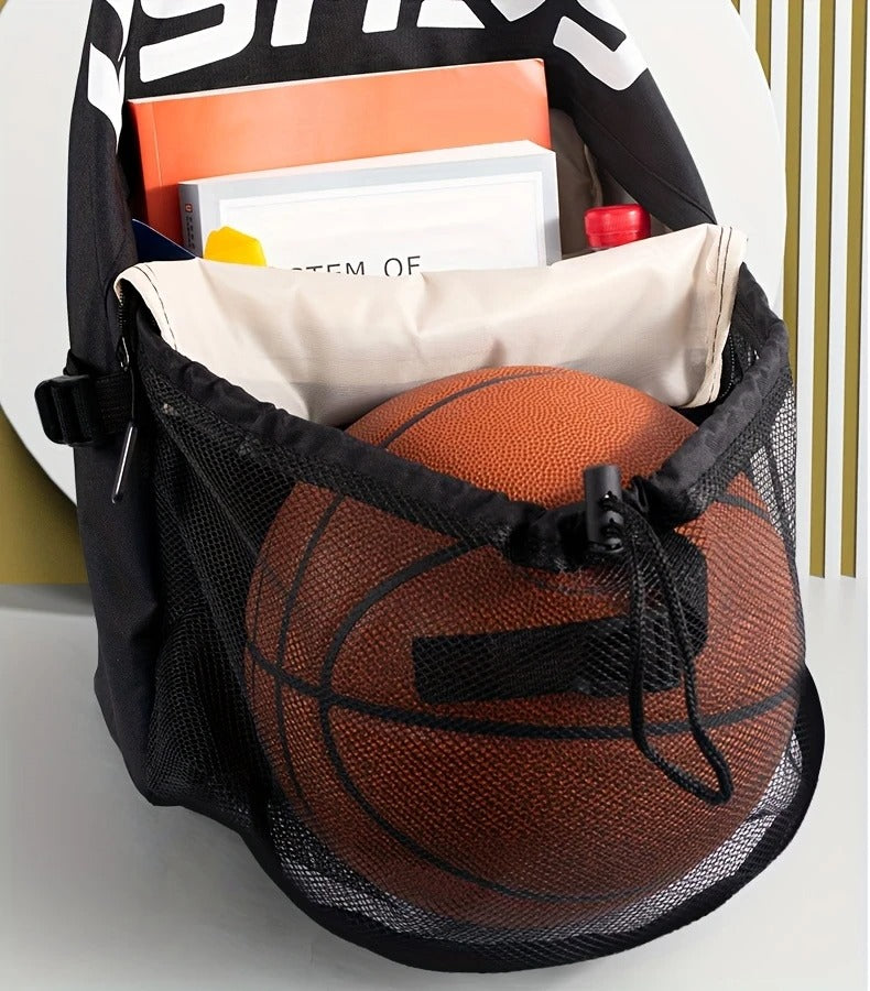 Youth Basketball Backpack Large Capacity Travel Bag