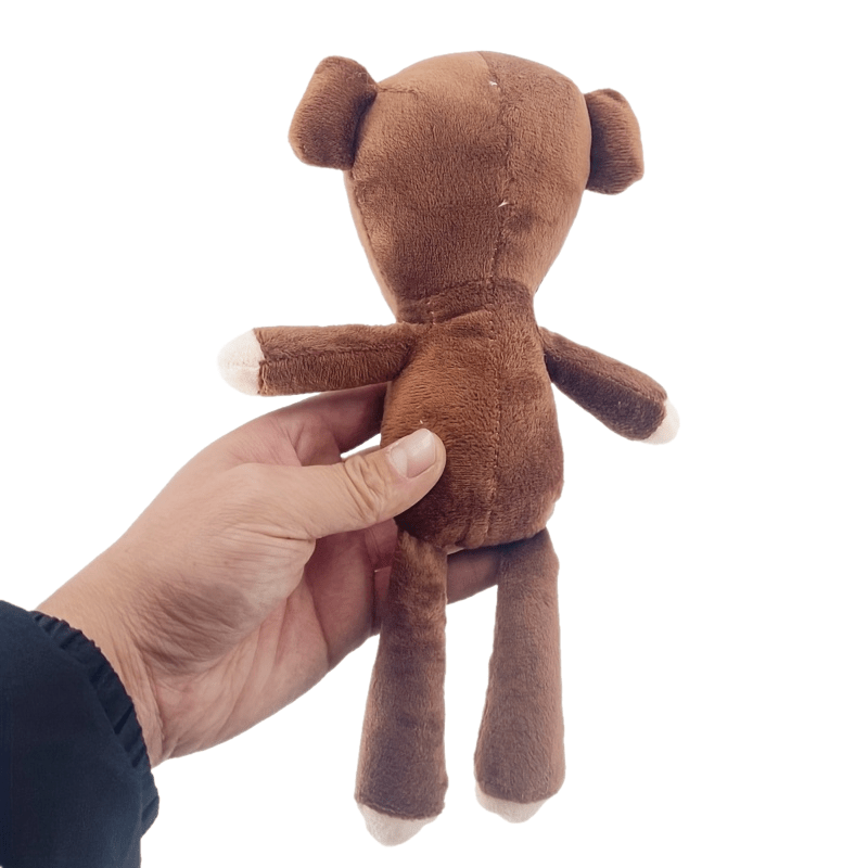 Plush Bean Bear Comfort Pillow Toy for Small