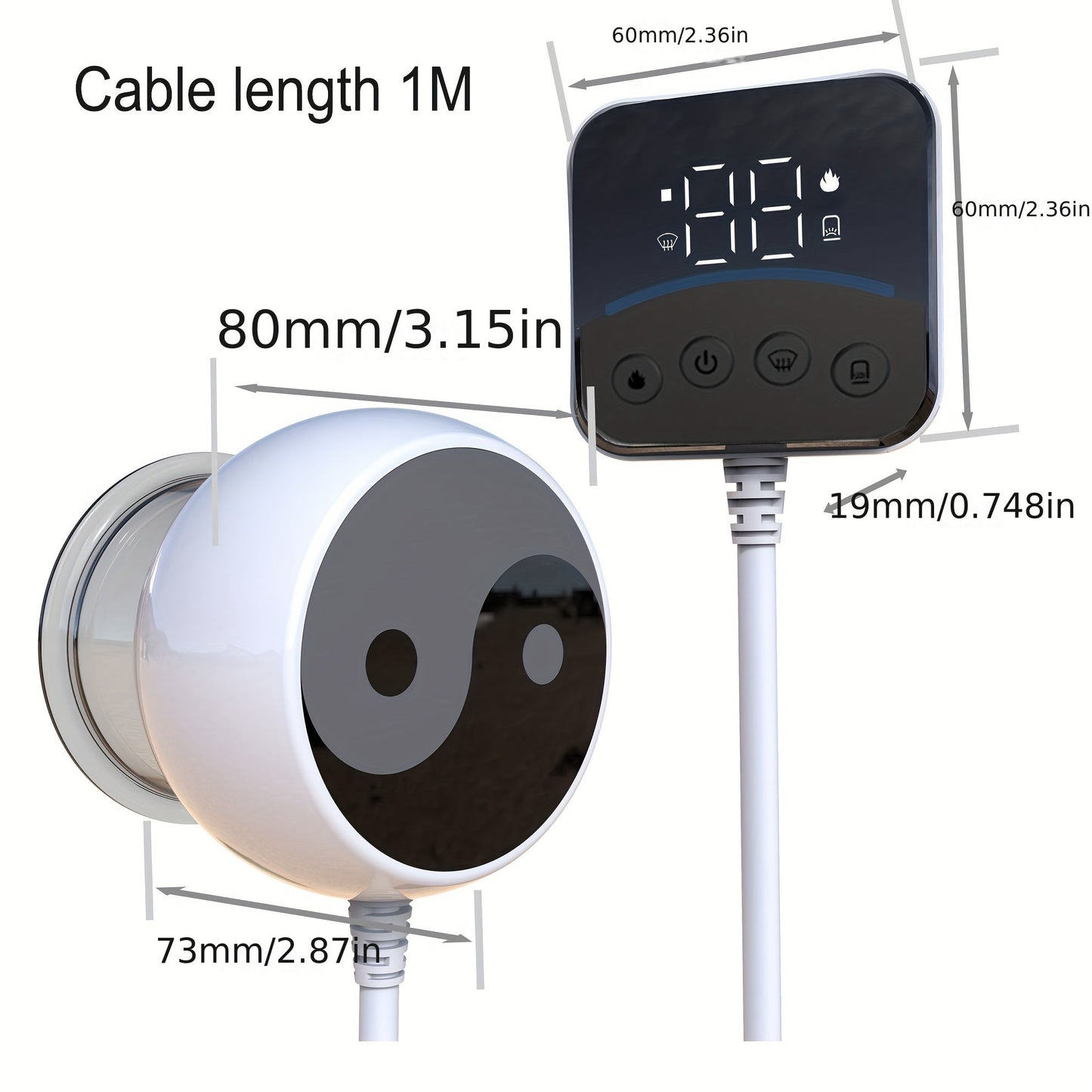 Advanced Neck, Back, Waist, and Shoulder Massager(White)