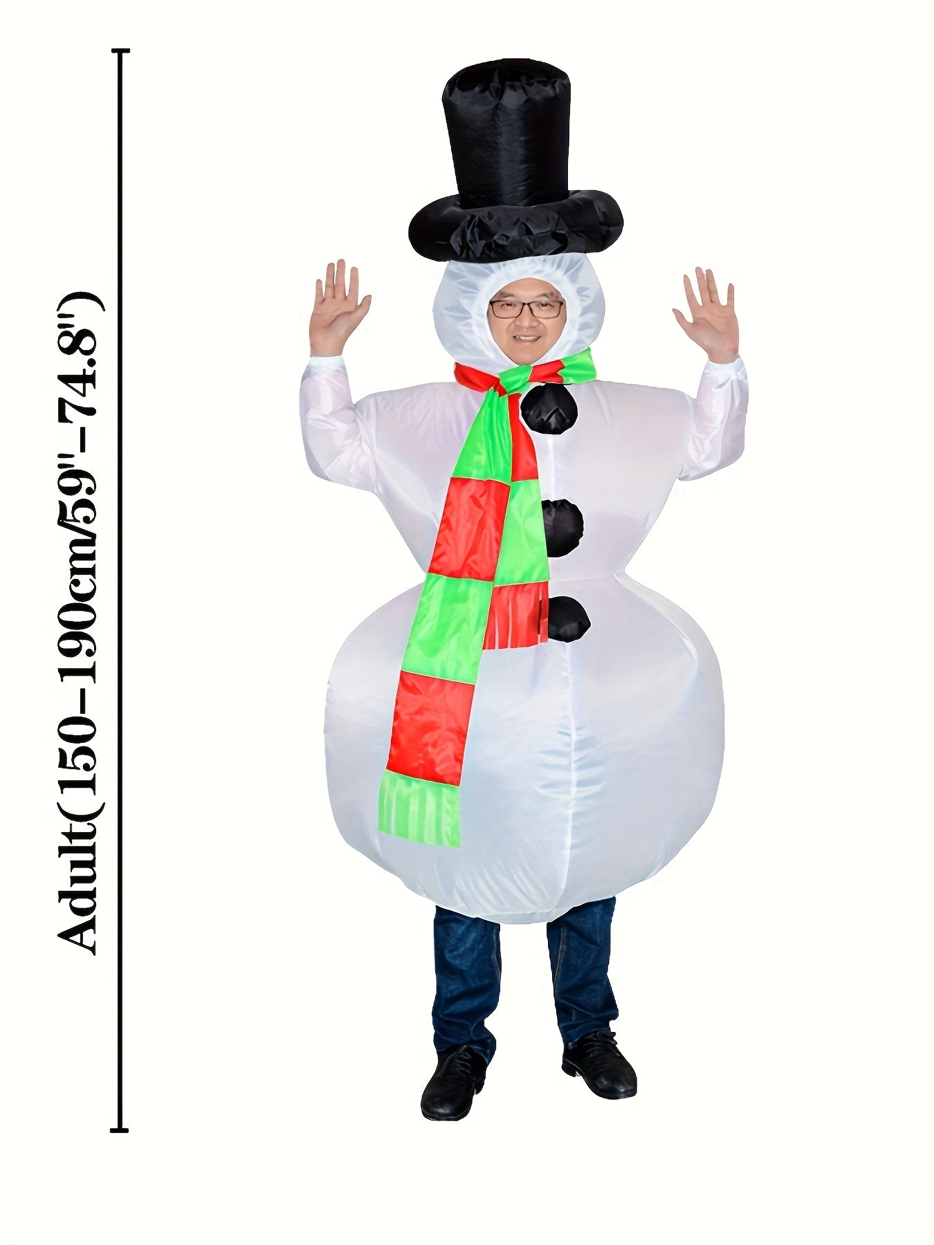 Snowman Costume for Adults