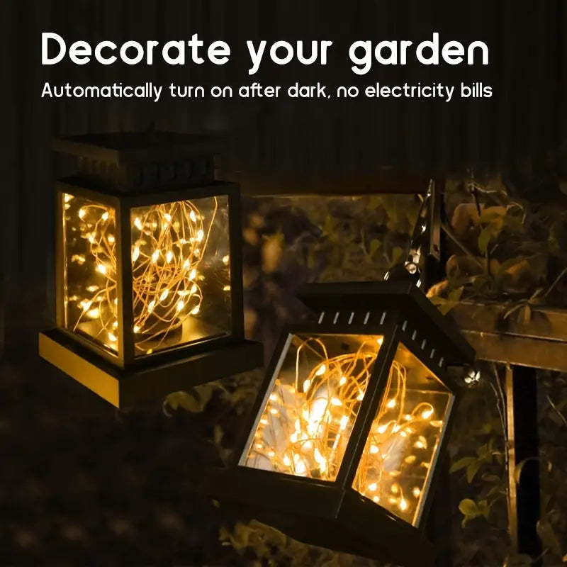 Enhance Your Outdoor Space with 1pc Solar Yard Decorations | Waterproof Solar Christmas Lights