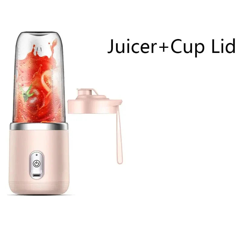 Stainless Steel Blades Portable Electric Juicer