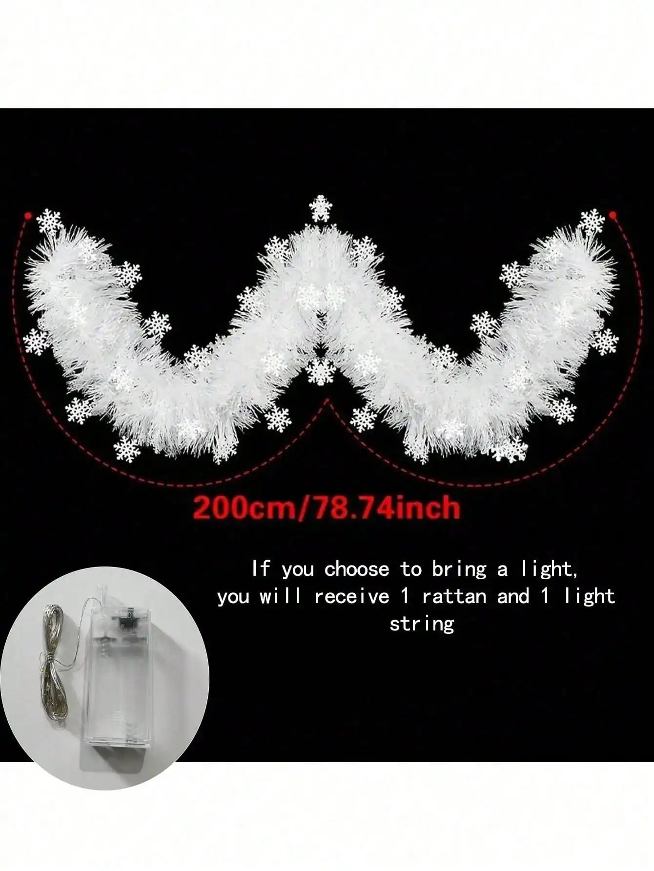 Christmas Snowflake Wire Wreath