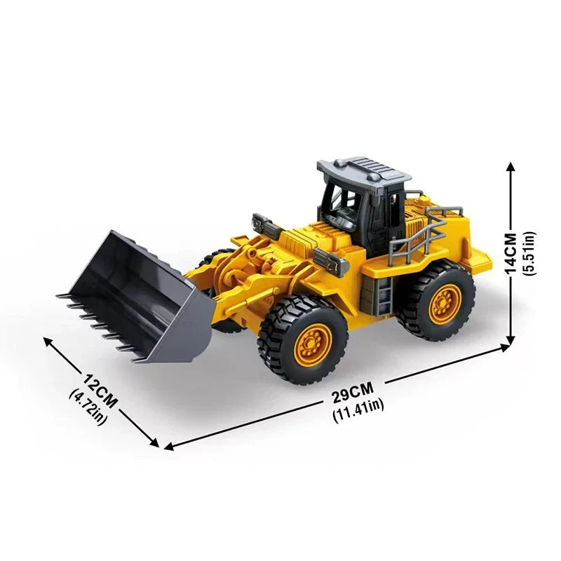 2.4G Alloy Remote Control Dump Bulldozer