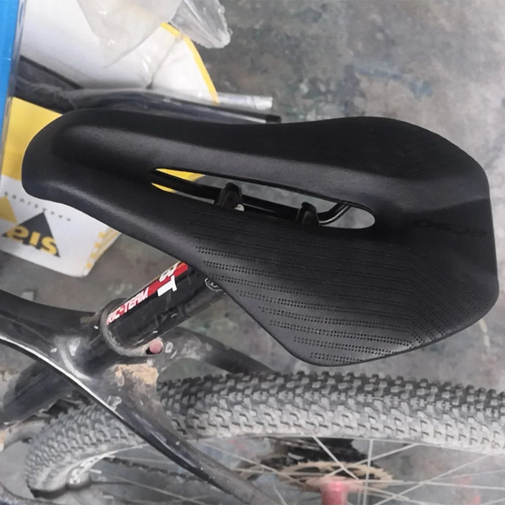Comfortable Bicycle Saddle with Steel Guide Rail and Advanced EVA Padding