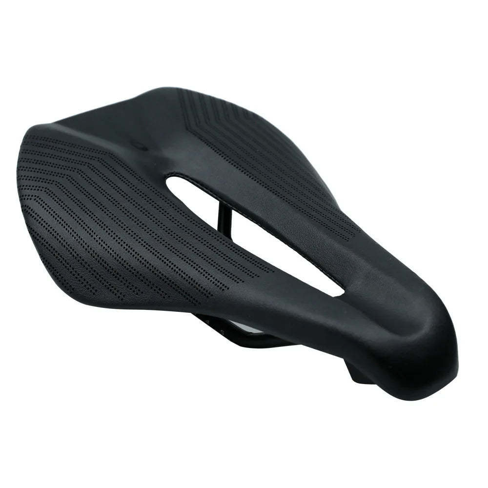 Comfortable Bicycle Saddle with Steel Guide Rail and Advanced EVA Padding