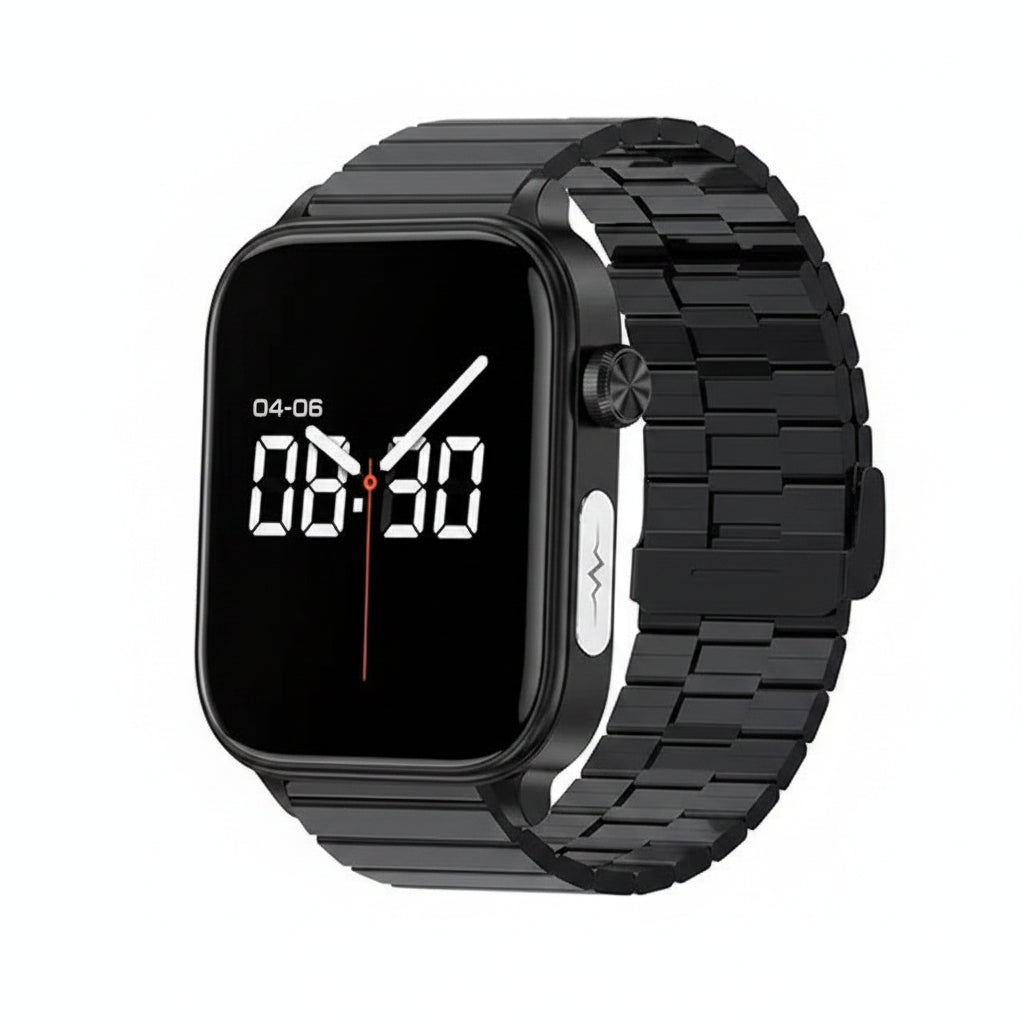 Smartwatch with Activity Tracking (Black)