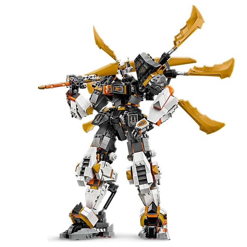 Ninja Series Titan Dragon Mech Building Blocks Toy Set