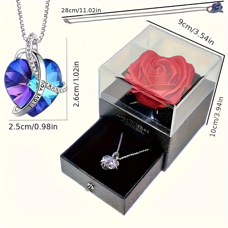 Eternal Love Red Rose Gift Set with 'I Love You' Message