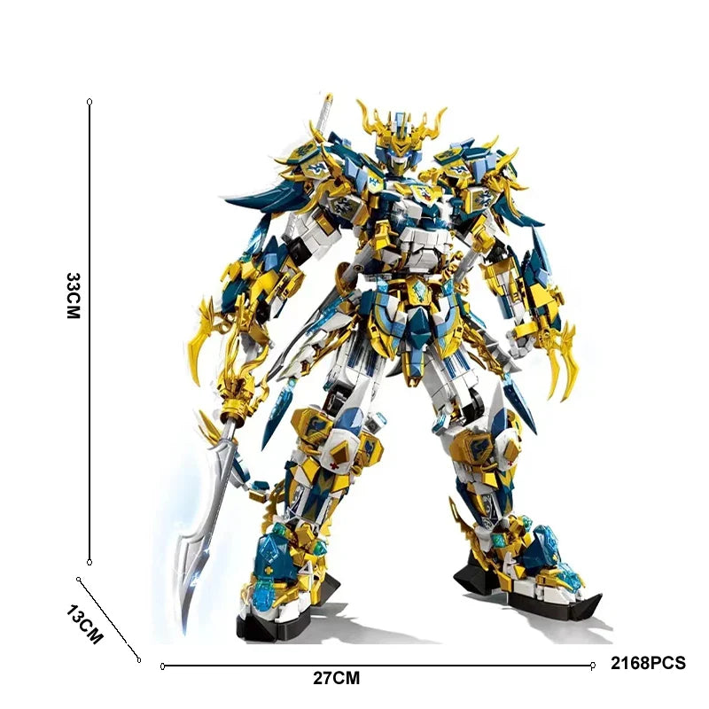 Mechanical Armor Super Warrior Dragon (2168PCS)