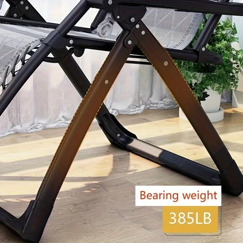 Foldable Lounge Chair for Adults - Camping Essential