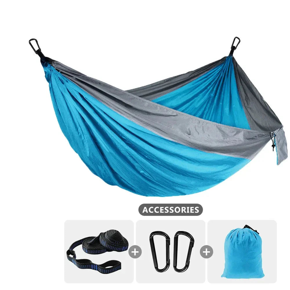 Lightweight Camping Hammock with Tree Straps for Travel