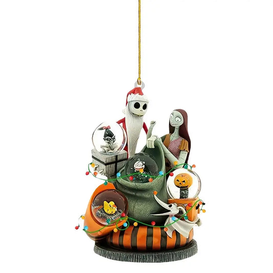 Acrylic Doll Pendant Decoration for Christmas Tree Ornament & Home Décor