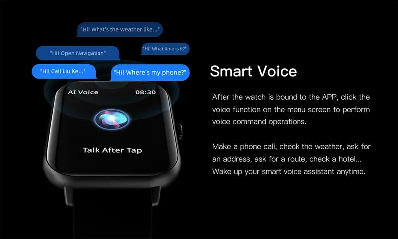 TouchCall Pro: Full Touch Screen Bluetooth Smart Watch