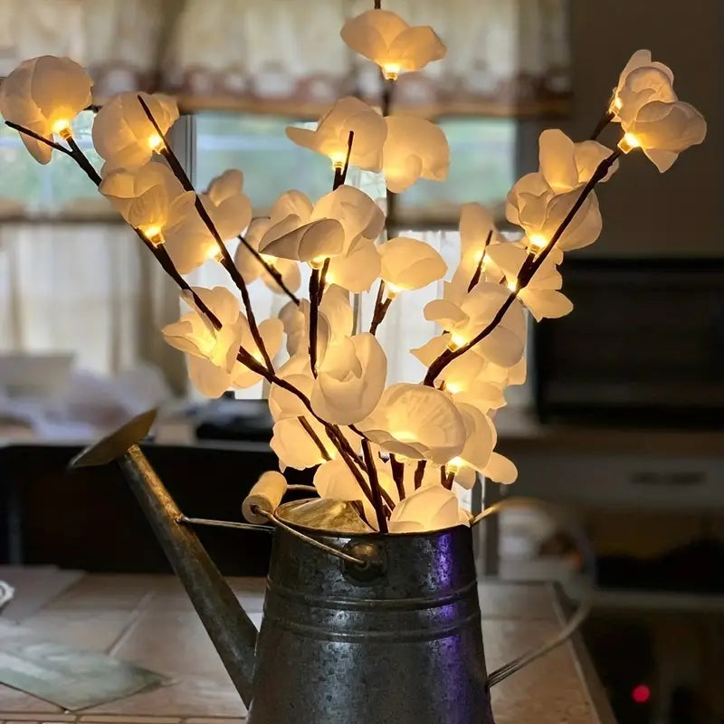 1pc-20 LED White Willow Branch Lights