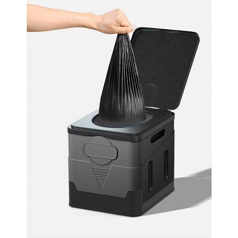 Foldable Car Toilet for Outdoor and Emergency Use