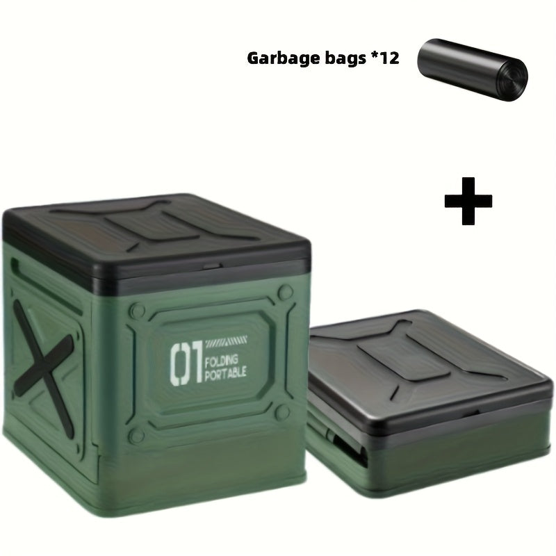 Folding Camping Toilet Seat Anti-Odor