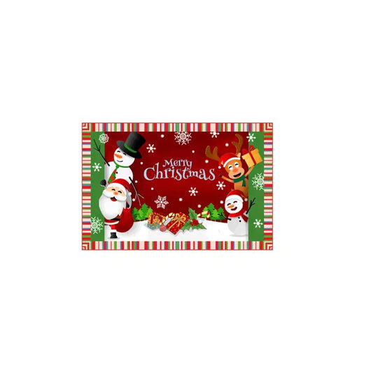 Santa's Arrival Area Rug: Festive Carpet to Welcome Christmas Magic