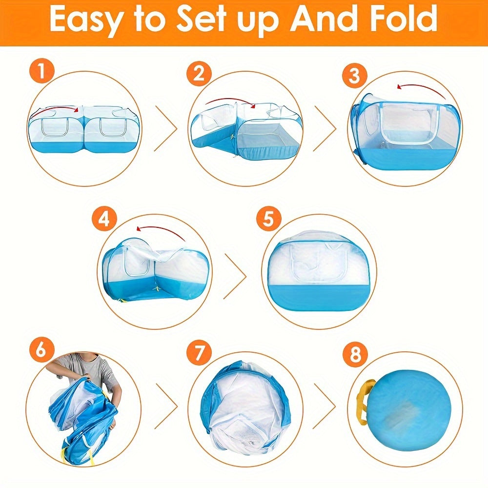 Pet Playpen Portable Outdoor Cage