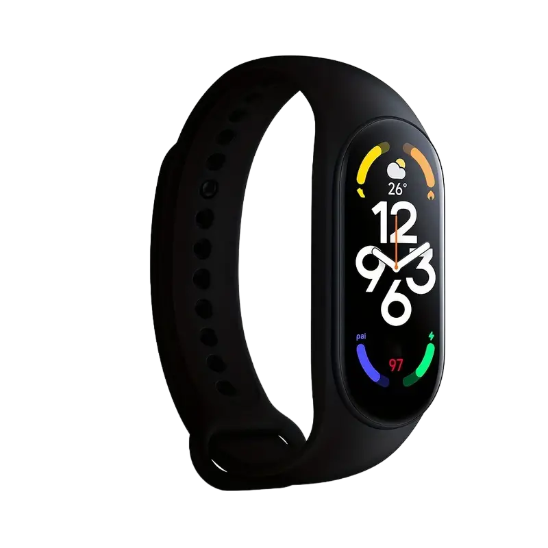 Smart Band Black - Fitness Tracker with Social Media Notifications
