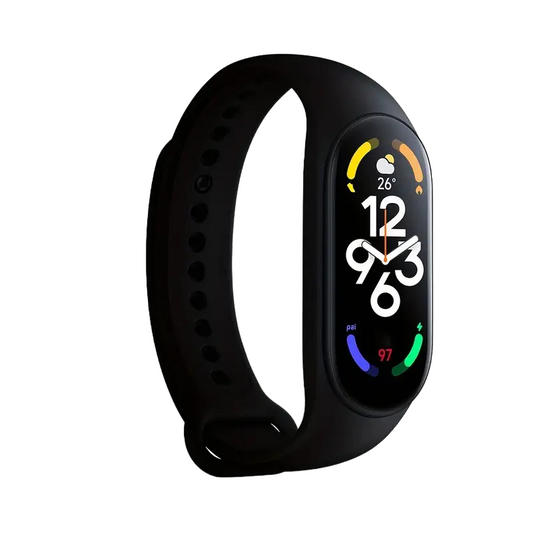 Smart Band Black - Fitness Tracker with Social Media Notifications