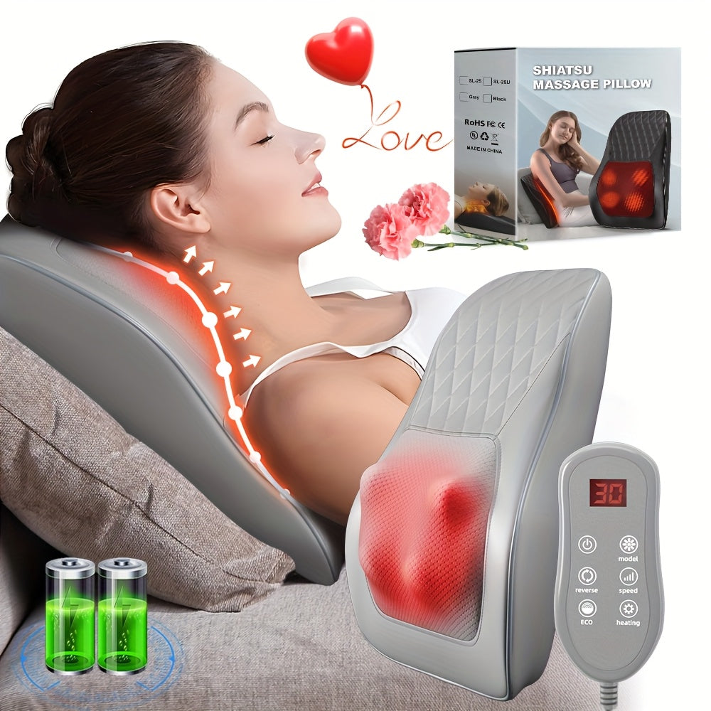 Back & Neck Rechargeable Massager with Heat