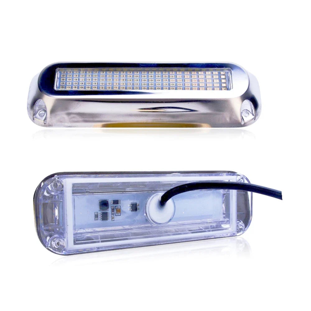 2PCS 120 LED Underwater Boat Lights